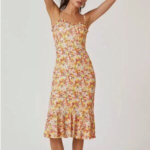 HUTCH SWEETHEART MIDI DRESS